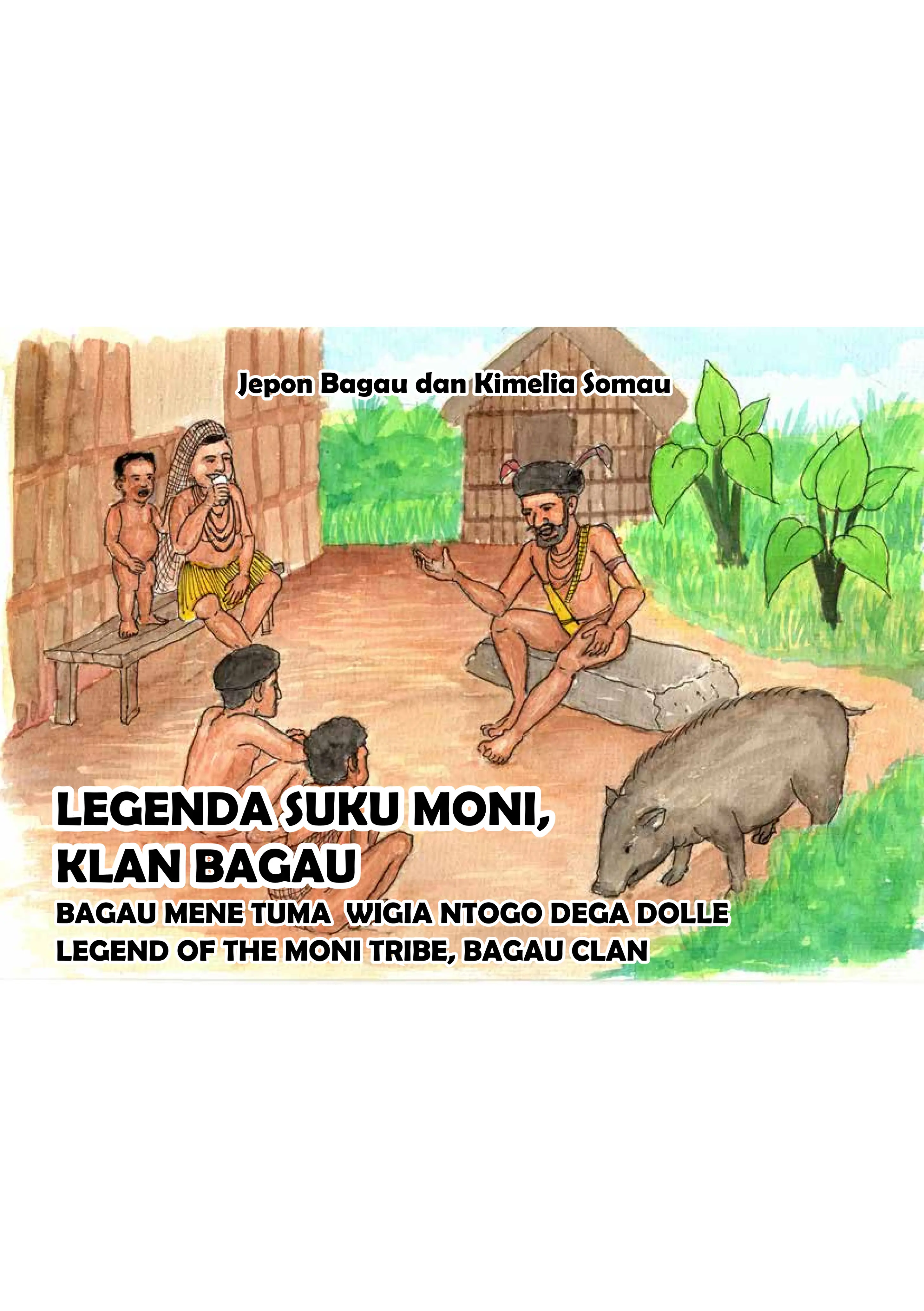 Cover Buku Legenda Suku Moni